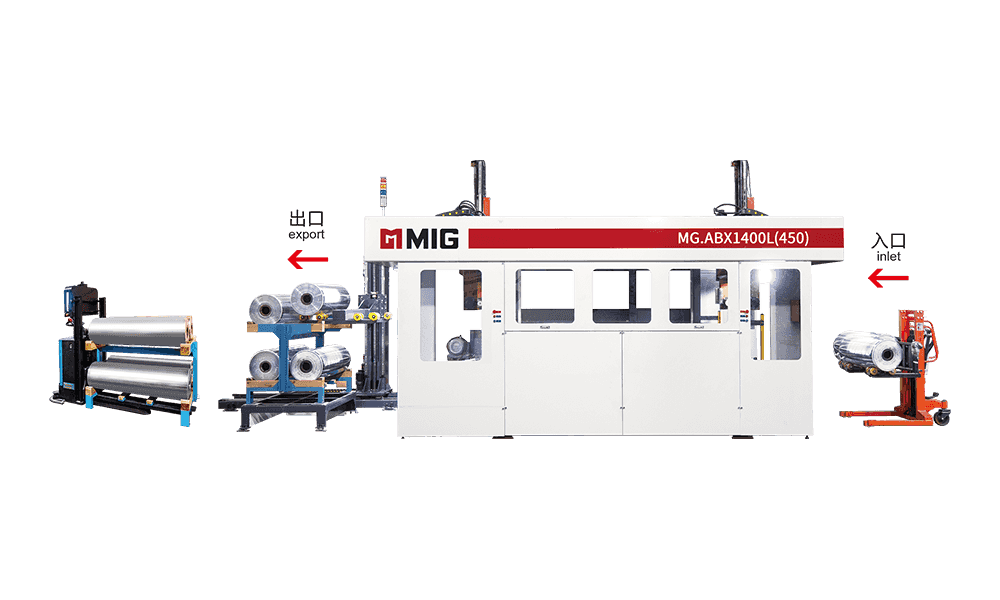 MG.ABX1400L (450) เครื่องซักผ้าจานสามแขน(แบบตั้งพื้น)