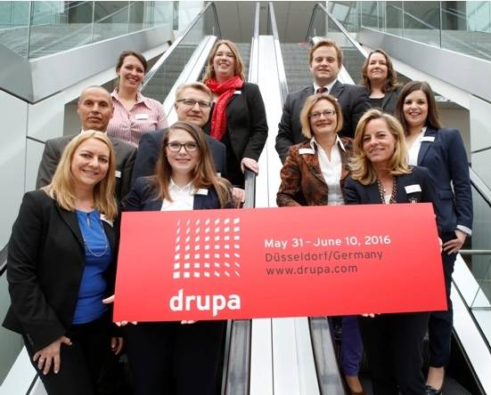 นิทรรศการการพิมพ์ Drupa ประจำปี 2559 ที่ประเทศเยอรมนี